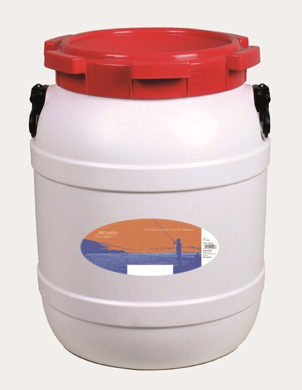 Wasserdichter Fass BasicNature® 54 l - weiß