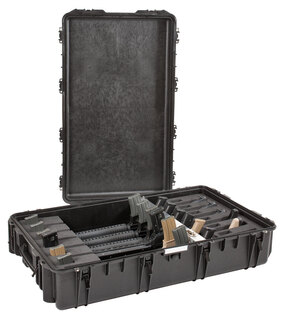 Wasserdichter Schutzkoffer für 6 Gewehre 10826 Explorer Cases® / mit einstellbarem System