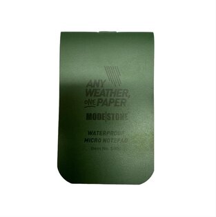 Wasserfester Notizblock Micro Modestone® / 50×85 mm