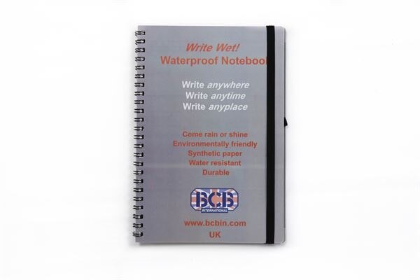 Wasserfester Notizblock PVC Cover A5 BCB®