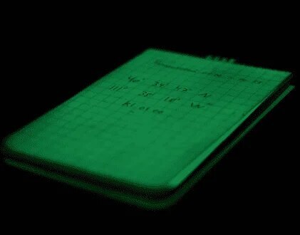 Wasserfestes Notizbuch Glowpad Modestone®