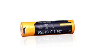 Wiederaufladbare USB-Batterie 18650 (2600 mAh) Fenix®