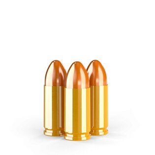 Wiederladene Patronen TMJ RN Subsonic GetLoad® / 9 mm Luger / 8 g - 148 grs / 100 Stk