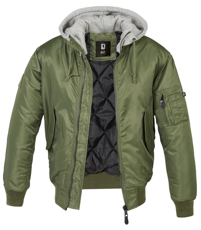 Winterjacke MA1 Sweat Hooded Brandit®