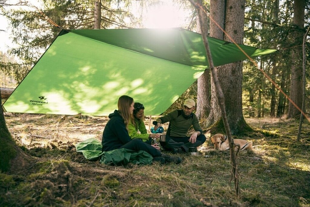 Zeltunterstand - Plane AMAZONAS® Traveller XXL - grün