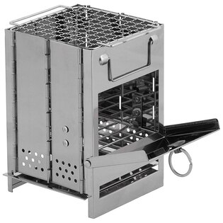 Zusammenklappbarer Ofen Raketenofen Mini MFH®